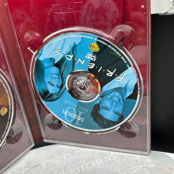Friends DVD Movie Box Set Season 10 Jennifer Aniston Matthew Perry Courteney Cox - Picture 9 of 13